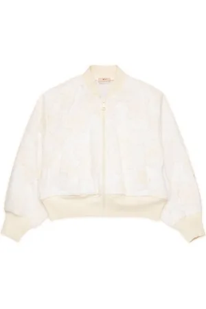 Nº21 Bomber con effetto jacquard