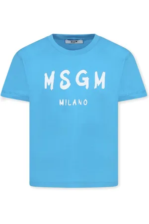 Msgm T-shirt in cotone con stampa