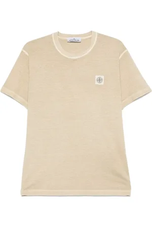Stone Island Camicia con applicazione Compass
