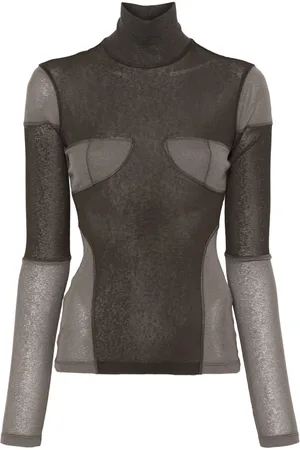 Nanushka T-shirt con design patchwork
