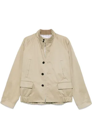 SACAI Giacca modello chino in cotone