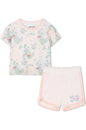 Kenzo Set T-shirt e shorts con stampa