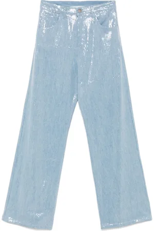 FEDERICA TOSI Jeans con paillettes