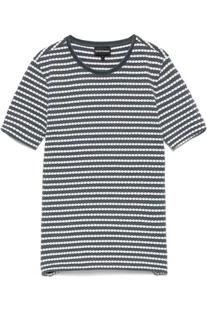 Emporio Armani T-shirt con lavorazione in rilievo