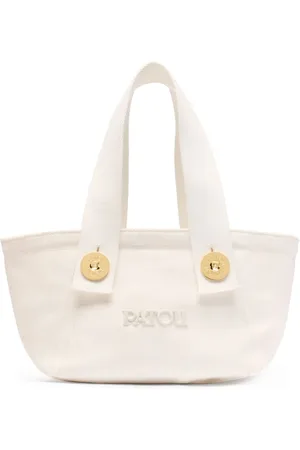 Patou Borsa tote piccola con logo e design a trapezio