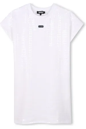 DKNY Abito modello T-shirt con paillettes