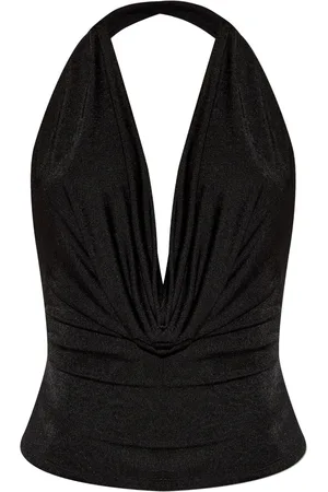 MISBHV Blusa con dettaglio drappeggiato