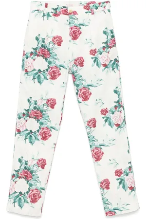 Fursac Pantaloni a fiori