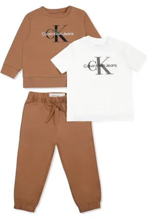 Calvin Klein Tuta sportiva con ricamo
