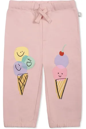 Stella McCartney Pantaloni sportivi con stampa