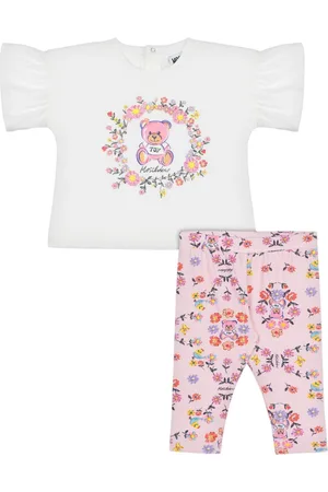 Moschino Set pantaloni con stampa