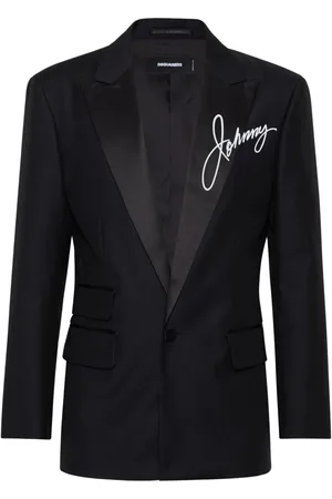 Dsquared2 Blazer J.C. con stampa