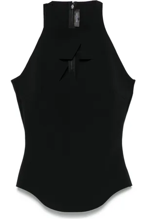 MUGLER Top con dettaglio cut-out