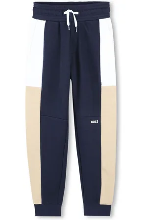 HUGO BOSS Pantaloni sportivi con design color-block