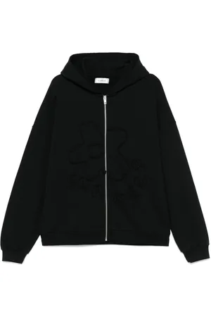 FLÂNEUR Felpa Blossom Patches con cappuccio