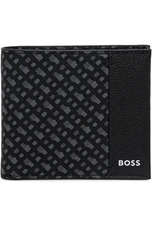HUGO BOSS Portafoglio con monogramma