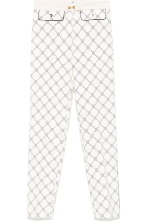 Elisabetta Franchi Pantaloni in crêpe con stampa