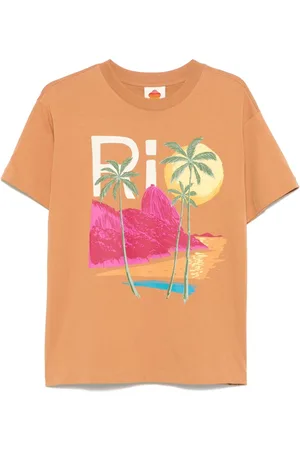 Farm Rio T-shirt Caramel