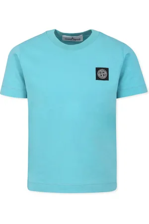 Stone Island T-shirt con applicazione Compass