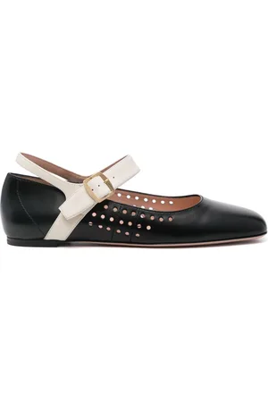 Bally Ballerine con dettaglio traforato