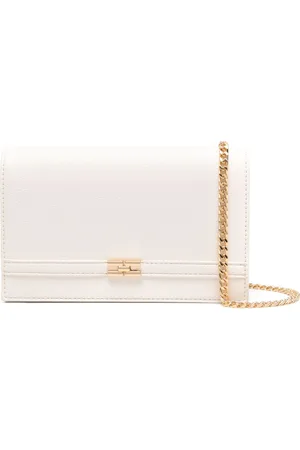 Elisabetta Franchi Clutch con placca logo