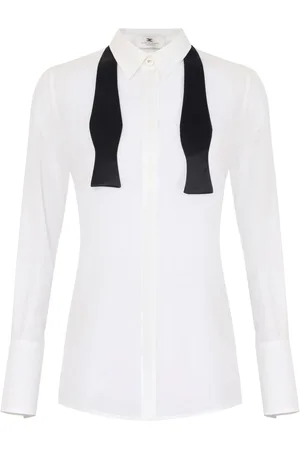 Elisabetta Franchi Camicia con fiocco