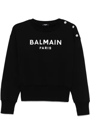 Balmain Felpa con stampa logo