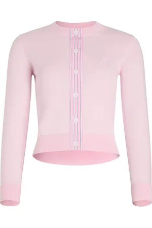 Patou Cardigan in cotone con monogramma JP