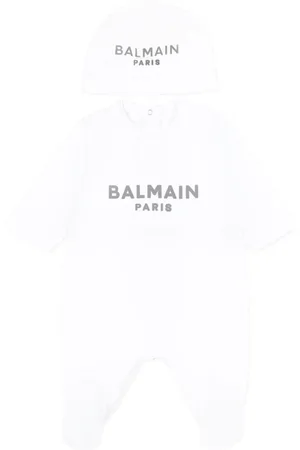 Balmain Set neonato con stampa