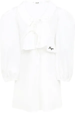 Msgm Abito con design a strati