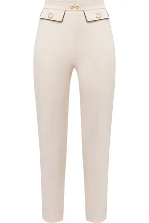 Elisabetta Franchi Pantaloni skinny con applicazione
