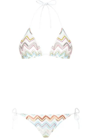 Missoni Set bikini con motivo a zigzag