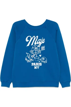 Maje Felpa con stampa logo