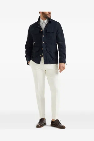Brunello Cucinelli Pantaloni in gabardine