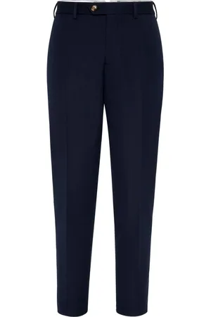 Brunello Cucinelli Pantaloni con motivo ondulato