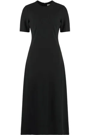 Calvin Klein Abito midi a maniche corte