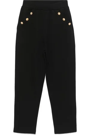 Balmain Pantaloni sportivi con abbottonatura goffrata