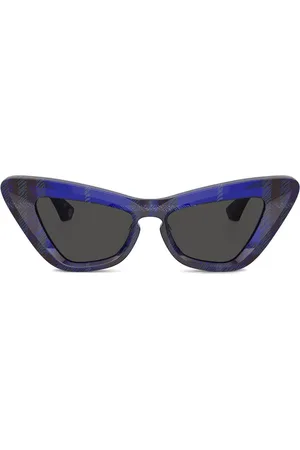 Burberry Occhiali da sole Check cat-eye