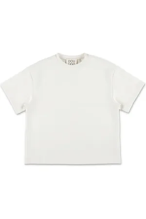 DOUUOD KIDS T-shirt con applicazione logo
