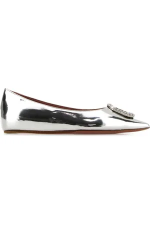 Amina Muaddi Ballerine Camelia