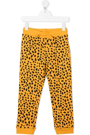 Stella McCartney Pantaloni sportivi in cotone biologico con stampa