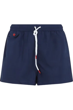 Kiton Costume da bagno con placca logo