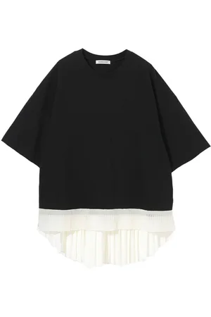 UNDERCOVER T-shirt con orlo a pieghe