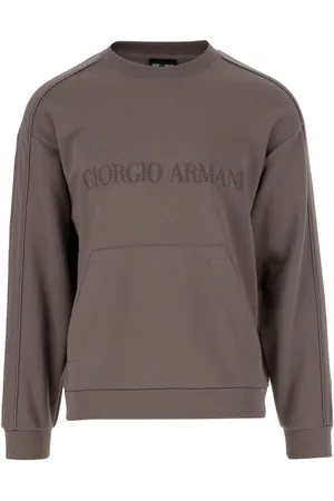 Giorgio Armani Felpa con stampa logo