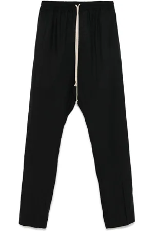 Rick Owens Pantaloni slim con coulisse