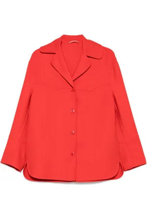 ERMANNO SCERVINO Cappotto monopetto in lana vergine