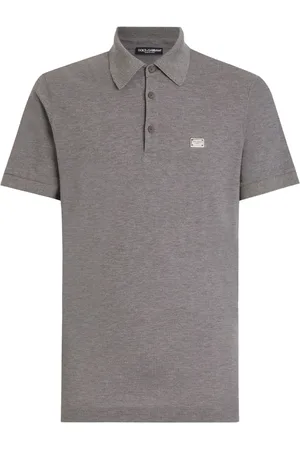 Dolce & Gabbana Polo con placca logo