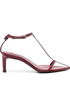 Jil Sander Sandali 65mm in pelle