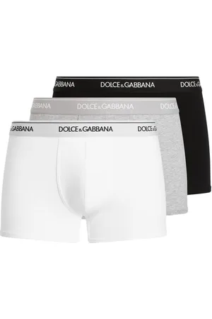 Dolce & Gabbana Set di 3 boxer in jersey elasticizzato