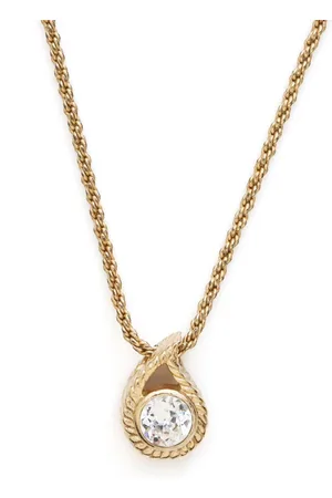 Dior Collana con strass 1990-2000